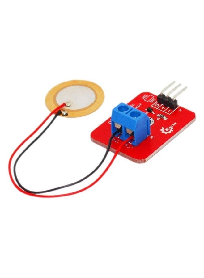KNP 52PI Piezo Vibration Sensor - High Sensitivity, Low Noise - Image 1